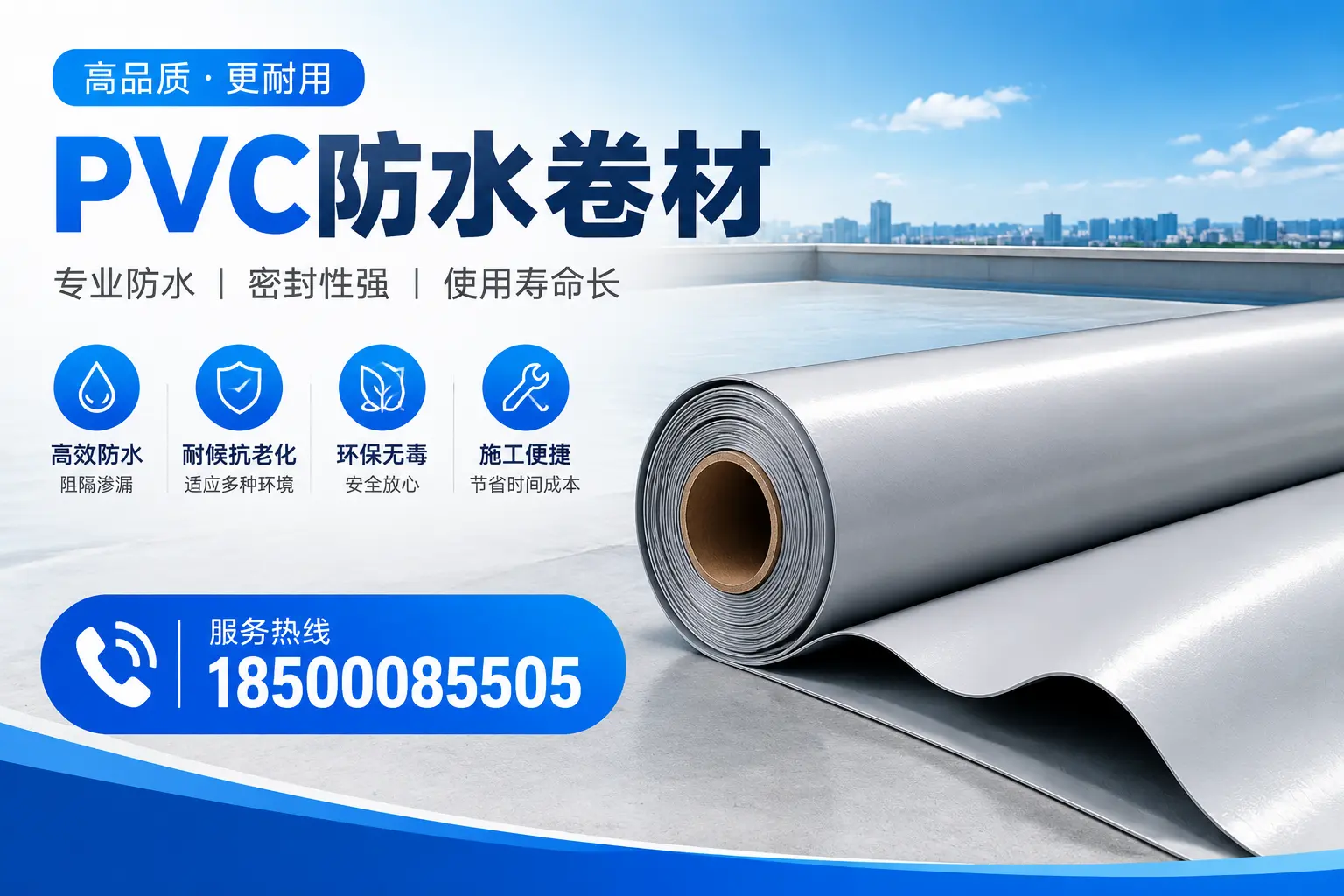 吕梁pvc防水卷材的检测标准与认证流程